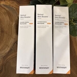 LOT OF 3 MEDITHERAPY Retinal Skin Booster Serum, 5.07 fl oz / 150mL